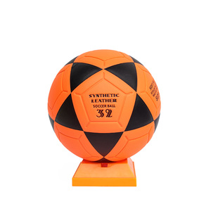 מפעל סיטונאי מקצועי משחק כדורגל כדורגל גודל רשמי פלואורסצנטי עבור אימון - Product Image 4