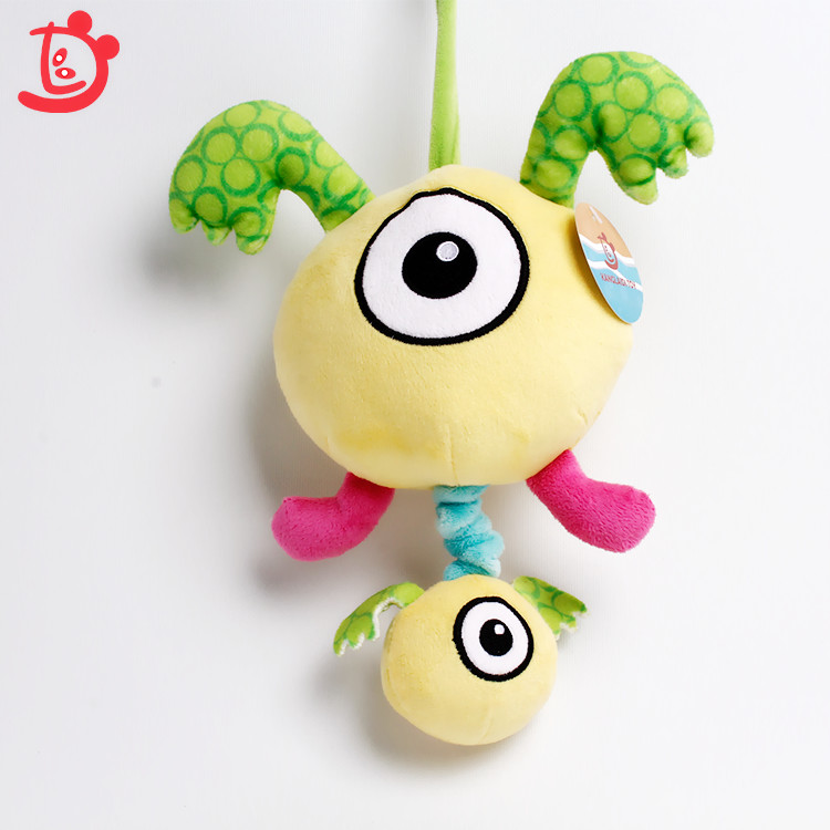 Плюшевый мобиль oxeye с животными для детской кроватки, мобиль для детской кроватки, мобиль, мягкая Мобильная игрушка, подвесная игрушка ручной работы