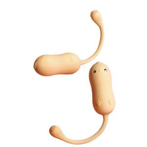 القفز على الدجاج الأصفر Libo للهزاز البيض طويل المدى التحكم عن بعد متعة الكبار صدمة كهربائية تحفيز مكثف قوي ل - Product Image 5