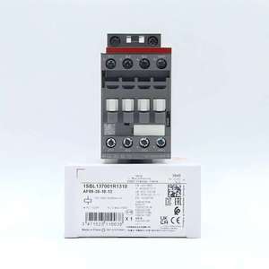 AF09-30-10-13 (1SBL137001R1310) คอนแทคเตอร์อเนกประสงค์ 3 โพล รุ่น AF ซีรีส์, คอยล์ 100-250V 50/60Hz, 9A AC-3 / 4kW 400V - Product Image 1