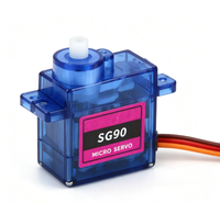 SG90 微型遥控伺服电机 180 度迷你伺服电机 塑料齿轮 3 针连接器 适用于遥控机器人 DIY Arduino