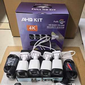 Cámara Analógica Tipo Bala TSEye de 5MP con Detección de Movimiento, IP67, Visión Nocturna a Todo Color, Kit XVR AHD de 8 Canales, Sistema de Cámara de Seguridad CCTV - Product Image 2