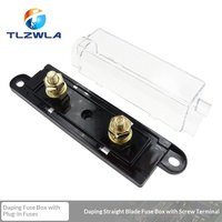 Porte-fusible audio automobile en plastique Daping, type à vis, boîtier de base de fusible, capacité de coupure nulle, lieu d'origine : Indéterminé