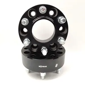 BOTRAK Pengatur Jarak Adaptor Roda, Alat Meningkatkan Ketinggian 6 Lug 50Mm 6X135 untuk Ford F150 Ekspedisi Lobo