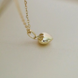 Collana con Ciondolo a Cuore in Argento Sterling 925, Gioiello Raffinato Minimalista Dorato 2024 - Product Image 5