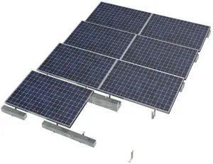 Toptan güneş balast çatı montaj sistemi düz çatı güneş montaj sistemi