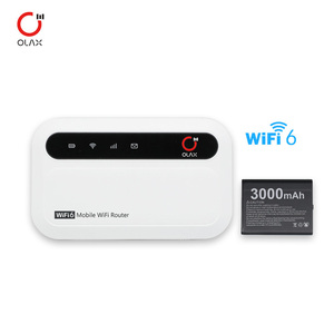 Olax mf985 tốc độ cao mở khóa <span class=keywords><strong>Modem</strong></span> <span class=keywords><strong>hotspot</strong></span> esim thẻ 3000mAh không dây bỏ túi wifi6 4G LTE xách tay <span class=keywords><strong>Wifi</strong></span> 4G router - Product Image 1