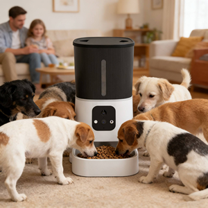 Comedero Inteligente para Mascotas con Logotipo Personalizado al por Mayor, Comedero para Gatos, Platos y Comederos para Mascotas, Comedero Automático - Product Image 1