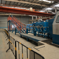 Ligne de coulée et de laminage continu d'aluminium Miracle, machine CCR de 9,5 mm pour usine de fils et câbles