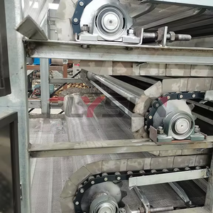 Ligne de production d'épluchage et de séchage de lavage de pommes de terre séchoir à pommes de terre rouleau à cheveux machine à laver système de séchage de légumes - Product Image 5