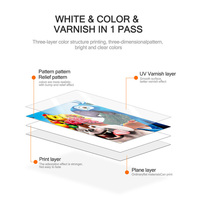 Mesin Printer UV DTF Flatbed All-in-One A3 untuk Stiker, Kaca, Akrilik, Casing Ponsel, dan Pembuat Bookmark untuk Usaha Kecil