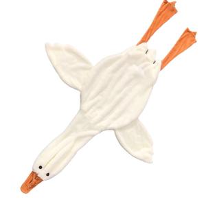 Grote Grote Witte Ganzen Gooien Kussen Pluche Ongevoelige Ganzen Knuffels Slaap Kussen Eend Gans Dier Knuffels - Product Image 1