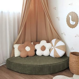 YOBO Factory - Sofá Esquinero de Pana para Niños, Diseño Mayorista, Asiento de Espuma, Cojín de Suelo para Sala de Estar y Sala de Juegos - Product Image 3