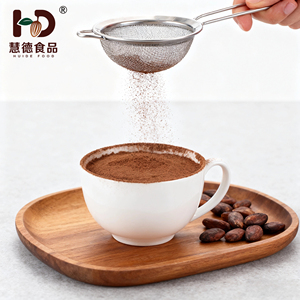 <span class=keywords><strong>Poudre</strong></span> <span class=keywords><strong>de</strong></span> cacao alcalinisée moyenne en gros, commande en vrac 25 kg/sac pour pâte <span class=keywords><strong>à</strong></span> tartiner au chocolat noisette et gâteaux - Product Image 2