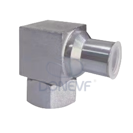 Nouveau connecteur de vanne Rotalock à angle droit en métal de haute qualité pour la connexion de canalisation de réfrigérant - Product Image 3