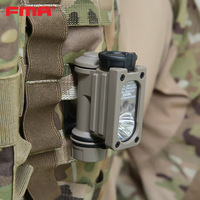 FMA Rattler Compact II Lampe mains libres pour casque tactique, pour survie et sauvetage d'urgence en usine, accessoires de casque tactique en gros TB1474