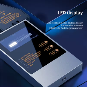 WT10 Dispositivo di Sicurezza Portatile, Micro Tracker GPS Anti-Scanner, Localizzatore di Segnale Telefonico Wireless, Dispositivo di Ascolto Spia WiFi in ABS - Product Image 4