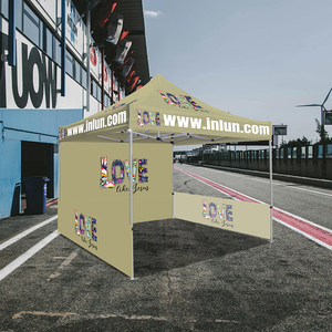 Tente d'exposition pliante durable personnalisée Grand <span class=keywords><strong>chapiteau</strong></span> d'extérieur avec logo coloré Tente d'affaires d'extérieur bon marché à vendre - Product Image 1