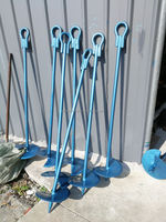 Tarière manuelle multifonctionnelle polyvalente pour la construction de jardin et le creusement de terre