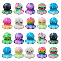Jouet Squishy Animal en Mousse PU à Remontée Lente, Capsule Gashapon, Jouet Anti-Stress à Presser pour Enfants, Cadeau de Fête d'Anniversaire, Vente en Gros