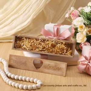 Wholesale Design Eco-Friendly Custom Baby <b>Keepsake</b> Boxes Surprise Gifts Wooden Pregnancy Announcement <b>Box</b> - Product Image 2