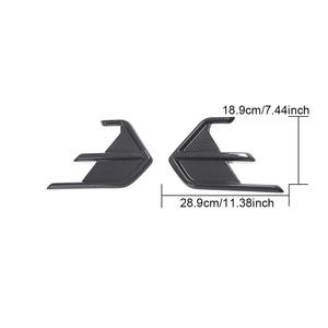 Carbon Fiber Rear Bumper Splitter Fins Canards for Audi A7 RS7 Type 4KA Sportback 2020 2021 - Product Image 2