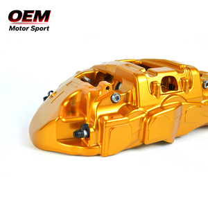 Nouveau kit de freinage sport OEM complet avec étriers dorés, disques et 6 pistons, performance améliorée de 50 % pour Mercedes-Benz - Product Image 2