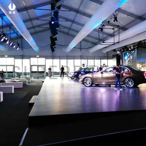 Carpa de Exhibición de Doble Capa de Aluminio Mercedes-Benz, Tela Oxford Impermeable, Rectangular, Gran Espacio, para Todas las Estaciones, Ferias Comerciales - Product Image 3