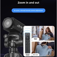 Caméra professionnelle 4K HD OEM avec écran vert en alliage d'aluminium, microphone externe pour TikTok, équipement de diffusion en direct