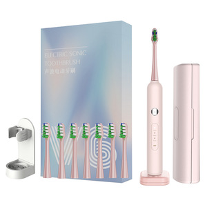 Electric Sonic Toothbrush With Type C <b>Charging</b> IPX7 Waterproof Rechargeable Battery Portable For Women - Product Image 2