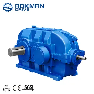 4 Stage ZFY Series 100~500 Ratio helical reduction gearbox Cylindrical Gearhead