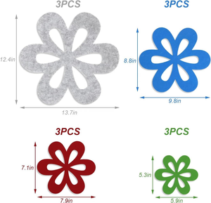 Conception innovante, respectueuse de l'environnement, résistante à la chaleur, réutilisable, tapis de protection pour casseroles en feutre de 2 mm/3 mm/5 mm d'épaisseur pour un usage quotidien à la maison/à l'hôtel - Product Image 3