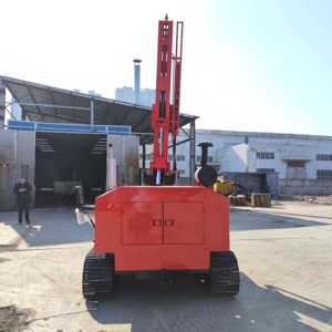 Piquet solaire à chenilles en caoutchouc pour <span class=keywords><strong>la</strong></span> construction agrivoltaïque en montagne - Product Image 2