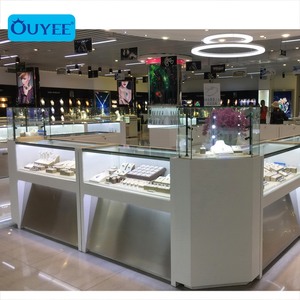 Tủ Trưng Bày Đồ Trang Sức Bằng Kính Kiosk Mall Tủ Trưng Bày Đồ Trang Sức Tùy Chỉnh Tủ Trưng Bày Đồ Trang Sức Với Đèn LED - Product Image 6