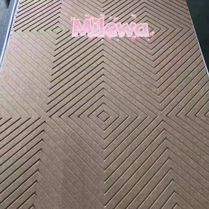 Materiale fonoassorbente pannelli acustici in poliestere con intaglio personalizzato - Product Image 2