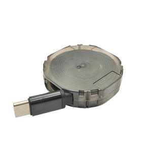 Supporto all'ingrosso personalizzato PD 60W 120W modulo retrattile elasticizzato trasparente 2/5/7/9core Multi-core ricarica rapida USB tipo-C cavo dati - Product Image 3