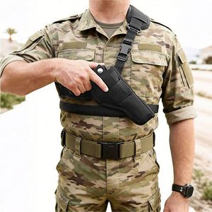 Bolso táctico oculto para pistola, funda de hombro para pistola, bolsa de transporte oculta para cargador - Product Image 3
