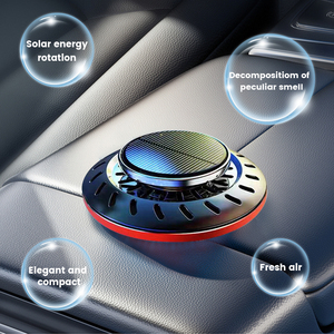 Meilleur Purificateur d'Air Solaire en Alliage Métallique pour Voiture 2025 – Sans Batteries, Parfum Longue Durée & Placement sur <span class=keywords><strong>Pare</strong></span>-<span class=keywords><strong>Brise</strong></span> - Product Image 3