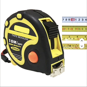 WKC Mètre numérique robuste en pouces et en millimètres, en acier inoxydable et ABS, avec verrouillage automatique, fluorescent, pour la mesure corporelle, sans lame en acier inoxydable - Product Image 1