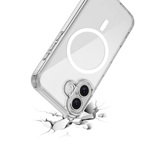 <span class=keywords><strong>Coque</strong></span> de téléphone magnétique transparente robuste OEM d'usine pour 17 Pro 17 Air 16e 16 15 14 13 <span class=keywords><strong>12</strong></span> 11 Pro, compatible <span class=keywords><strong>chargeur</strong></span> sans fil - Product Image 4
