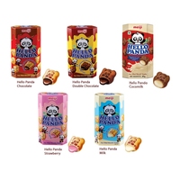 Biscuits croustillants fourrés à la crème chocolatée, boîte de 400g, friandises pour enfants, parfaites pour les fêtes