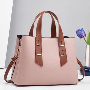 Nouveau design Sac à main fourre-tout en similicuir pour femme avec fermeture éclair, intérieur spacieux, grande capacité, élégant et décontracté - Product Image 6