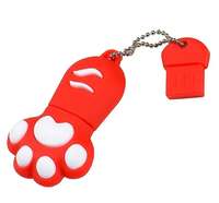 Memoria USB con Diseño de Gato, 64 GB, Color Marrón, Rosa, Negro, Azul, USB 2.0, 4 GB, 8 GB, 16 GB, 32 GB