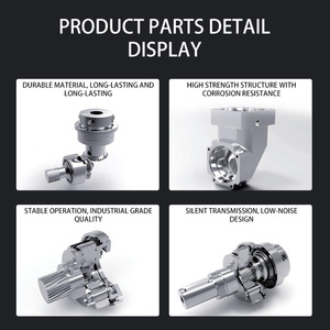 Планетарный редуктор серии VBR, высокоточный двухступенчатый цилиндрический редуктор с фланцевым выходом, с низким люфтом для серводвигателей - Product Image 3