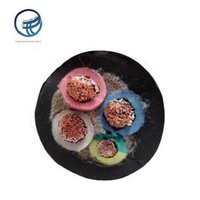 Câble électrique en cuivre nu isolé gainé de caoutchouc, ignifuge, 5 conducteurs, 3*16mm, ZR-YGCR 1.5-240mm2 1