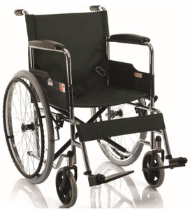 Sedia a rotelle manuale leggera di alta qualità Design pieghevole per anziani e disabili - Product Image 2
