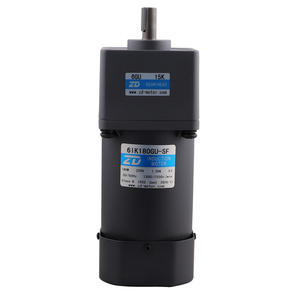 Motor de Inducción Monofásico ZD 6IK de 80 mm y 220 V con Reductor de Velocidad de 1500 RPM y Caja de Engranajes Helicoidales - Product Image 2