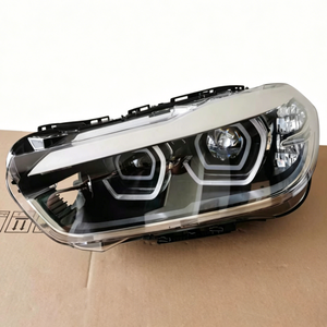 Ensemble de phares LED pour <span class=keywords><strong>BMW</strong></span> <span class=keywords><strong>X2</strong></span> F39 2020-2023, remis à neuf d'origine, OE63117489229 OE63117489230 - Product Image 2
