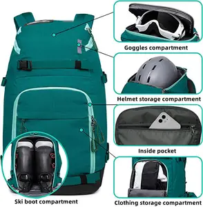 Usine personnalisé en gros sports de plein air équipement d'alpinisme bottes ripstop tissu shi sac à bottes