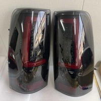 Feux arrière LED de haute qualité SIRU pour Chevrolet Silverado 1500 2500 2003-2005, avec coque noire et coque intérieure noire et rouge
